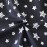 Black Star Baby Crib Sheet - Silky Soft Microfiber, 52\'\' x 28\'\' Fitted Sheet for Standard Size Crib Mattress, Snug Fit for Boys & Girls