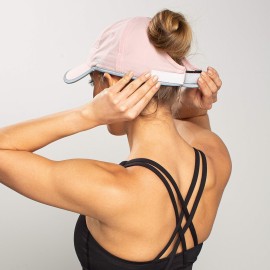 Ponyflo Performance Ponytail Running Hat - Ponytail Hats for Women - High Ponytail Hats for Women - Baseball Cap Women Pink