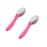 WAFJAMF Foot Stone Brush Bath Shower Brush Foot Srubber with Pumice2 PCS Rose Red