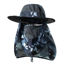 KOOLSOLY Fishing Hat,Sun Cap with UPF 50+ Sun Protection and Neck Flap,for Man and Women