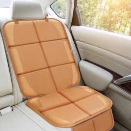 Meolsaek Car Seat Protector for Child Car Seat, Durable 600D Fabric Waterproof Car Seat Cover with Thick Pad Non-Slip Backing (No Imprints)