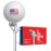 FLIGHTPATH Premium Golf Tees - Durable Plastic Golf Tees Designed to Enhance Golf Shot Distance & Precision - Robotically Tested to Reduce Ball Spin - USGA Approved Golf Equipment - (Pack of 8, 3.25)