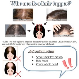 Hairro Clip In Remy Topper Hairpiece With Bangs Human Hair Clip On Toupee Wispy Bangs For Women Middle Part With Hair Loss Thinning Hair Grey Hair 10 Inch 33g 12P613 Golden Brown Mix Bleach Blonde Hairro Clip In Remy Topper Hairpiece With Bangs Human Hair Clip On Toupee Wispy Bangs For Women Middle Part With Hair Loss Thinning Hair Grey Hair 10 Inch 33g 12P613 Golden Brown Mix Bleach Blonde