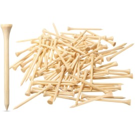 Dsenfurn 250 Pack Professional Bamboo Golf Tees 2-..