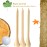 Dsenfurn 250 Pack Professional Bamboo Golf Tees 2-3/4 Inch - Stronger Than Wooden Golf Tees Biodegradable & Less Friction (Nature, 2-3/4)