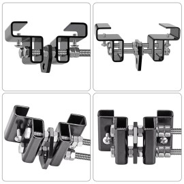 Dolibest Heavy Bag Mount, Punching Bag Hanger, I Beam Hanger, Heavy Bag Hanger for Punching Bag Accessories, Punching Bag Bracket, Beam Hanger with Swivel Hook, Ceiling Mount for Boxing Bag