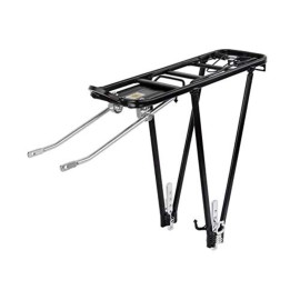 Bike Cargo Rack Cargo Universal Adjustable Bicycle Rear Luggage Touring Carrier Racks 55lbs Capacity Quick Release Mountain Road Bike Pannier Rack for 26-29 Frames