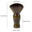 Yebeauty Neck Duster Brush for Hair Cutting, Large Soft Barber Hairbrush with Natural Fiber Wooden Handle, Brown