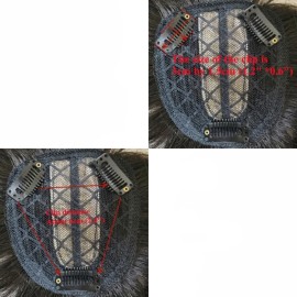 Invisible Human Hair Toppers For Women Clip In Toppers With 3D Air Bangs Fringe Straight 10x11cm Middle Part PU Scalp Wiglets Hairpieces Increase Hair Volume (20cm, Black) Invisible Human Hair Toppers For Women Clip In Toppers With 3D Air Bangs Fringe Straight 10x11cm Middle Part PU Scalp Wiglets Hairpieces Increase Hair Volume (20cm, Black)