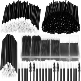 263 Pieces Disposable Makeup Applicators Kit, Includes 50 Disposable Eyeliner Brushes 100 Lipstick Applicators Lip Wands 112 Mascara Wands Eyelash Brush with Plastic Organizer Box 263 Pieces Disposable Makeup Applicators Kit, Includes 50 Disposable Eyeliner Brushes 100 Lipstick Applicators Lip Wands 112 Mascara Wands Eyelash Brush with Plastic Organizer Box