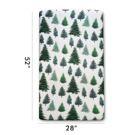 Soft Fitted Crib Sheet, Stretchy and Breathable Toddler Crib Sheet for Boys and Girls, Fits Standard Crib and Toddler Mattress