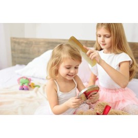 ZAYCB Buffalo Horn Fine Tooth Comb - Anti-Static Hair Comb - Hair Styling Detangling Comb for All Hair Types (Men, Women, Kids)