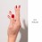 NAILOG Semi Cured Nail Strips, 20 Pcs Extra Long Full Nail Wraps with Glossy Soft Gel Finishing, Buy 2 Get 1 UV Lamp Rouge