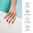 NAILOG Semi Cured Nail Strips, 20 Pcs Extra Long Full Nail Wraps with Glossy Soft Gel Finishing, Buy 2 Get 1 UV Lamp Rouge