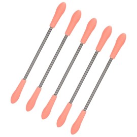 Uxsiya 5pcs Facial Hair Remover, Stainless Steel Spring Manual Epilator Threading Tool for Quick Hair Removal Uxsiya 5pcs Facial Hair Remover, Stainless Steel Spring Manual Epilator Threading Tool for Quick Hair Removal