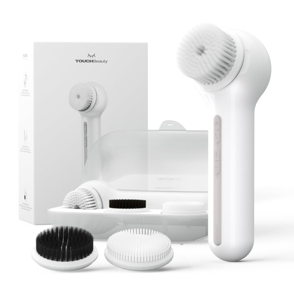 TOUCHBeauty Professional 3IN1 Facial Cleansing & Bamboo Charcoal Brush Set, 360 Spin Cleansing, Dual-Charging System for Home & Travel TB-1766