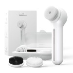 TOUCHBeauty Professional 3IN1 Facial Cleansing & Bamboo Charcoal Brush Set, 360 Spin Cleansing, Dual-Charging System for Home & Travel TB-1766