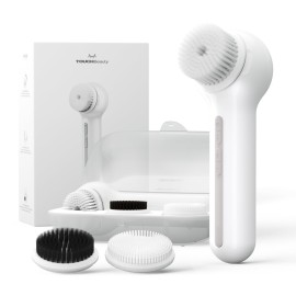 TOUCHBeauty Professional 3IN1 Facial Cleansing & Bamboo Charcoal Brush Set, 360 Spin Cleansing, Dual-Charging System for Home & Travel TB-1766