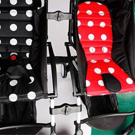 UXELY Stroller Connector, Twin Strollers Connector for Toddlers, Baby Stroller Connectors Accessories for Yoyo | Twin Baby Stroller Connect Adapter