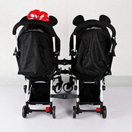 UXELY Stroller Connector, Twin Strollers Connector for Toddlers, Baby Stroller Connectors Accessories for Yoyo | Twin Baby Stroller Connect Adapter