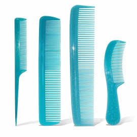 NuAngela Styling Comb Set - Cutting & Hair Trimming Comb with Different Tooth Widths, Perfect for Women & Men\'s Hair Dressing, Grooming & Barber Use