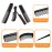 NuAngela Styling Comb Set - Cutting & Hair Trimming Comb with Different Tooth Widths, Perfect for Women & Men\'s Hair Dressing, Grooming & Barber Use