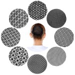 Invisible Ballet Hair Nets for Buns - 8 Pieces Dance Hair Covers for Girls and Women (Classic Style)