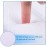 Jetec Inflatable Bath Pillow for Tub Non Slip Bathtub Pillow Soft Comfortable Terry Cloth Bath Pillow White Head Spa Pillow with Suction Cup for Bathtub Cushion, Hot Tub