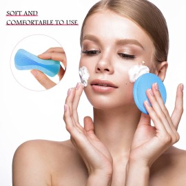 Loyim 120 Pieces Compressed Facial Sponge for Estheticians Face Makeup Removal Cleansing Sponge Pad Exfoliating Spa Wash Round Facial Cleansing Pads Supplies(Blue) Loyim 120 Pieces Compressed Facial Sponge for Estheticians Face Makeup Removal Cleansing Sponge Pad Exfoliating Spa Wash Round Facial Cleansing Pads Supplies(Blue)
