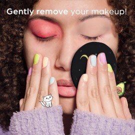 Handmade by AVO - 8 Reusable Pads, Makeup Remover, Quilted Organic Cotton Rounds, Pads Facial Rounds Fabric Pouch Laundry Bag (Star) Handmade by AVO - 8 Reusable Pads, Makeup Remover, Quilted Organic Cotton Rounds, Pads Facial Rounds Fabric Pouch Laundry Bag (Star)