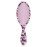 Cala wet n dry DETANGLING HAIR BRUSH BUTTERFLY PRINT