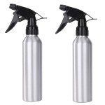 JinYan 250ml Empty Aluminum Spray Bottle,2pcs Reliable Sprayer Empty Spray Bottles Atomizer Mist Perfume for Hairdressing Tattooing Green Soap Flowers Water Sprayer Tool