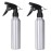 JinYan 250ml Empty Aluminum Spray Bottle,2pcs Reliable Sprayer Empty Spray Bottles Atomizer Mist Perfume for Hairdressing Tattooing Green Soap Flowers Water Sprayer Tool