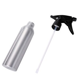 JinYan 250ml Empty Aluminum Spray Bottle,2pcs Reliable Sprayer Empty Spray Bottles Atomizer Mist Perfume for Hairdressing Tattooing Green Soap Flowers Water Sprayer Tool