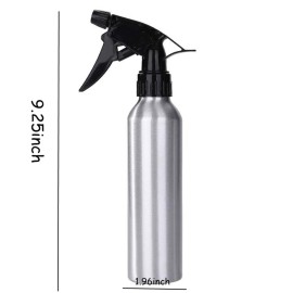 JinYan 250ml Empty Aluminum Spray Bottle,2pcs Reliable Sprayer Empty Spray Bottles Atomizer Mist Perfume for Hairdressing Tattooing Green Soap Flowers Water Sprayer Tool