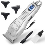 Fagaci Men\'s Professional Hair Trimmer, Powerful Battery, Sharp Blades, High-Speed Motor, Cold Steel for Comfortable Cuts
