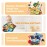 hahaland Baby Toys 0-6 Months - Crinkle Books for Babies 2PCS, Cloth Texture Tails Sensory Book 6-12 Months - Soft, Tummy Time, Montessori Toys 3 4 5 Month Newborn Twin Boys Gifts Travel Infant Toy