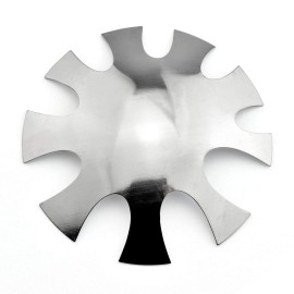 Deep Oval Easy French Smile Line Nail Art Manicure Edge Trimmer Nail Cutter Acrylic Tool with 9 Sizes, HJ-NAT200-FS13