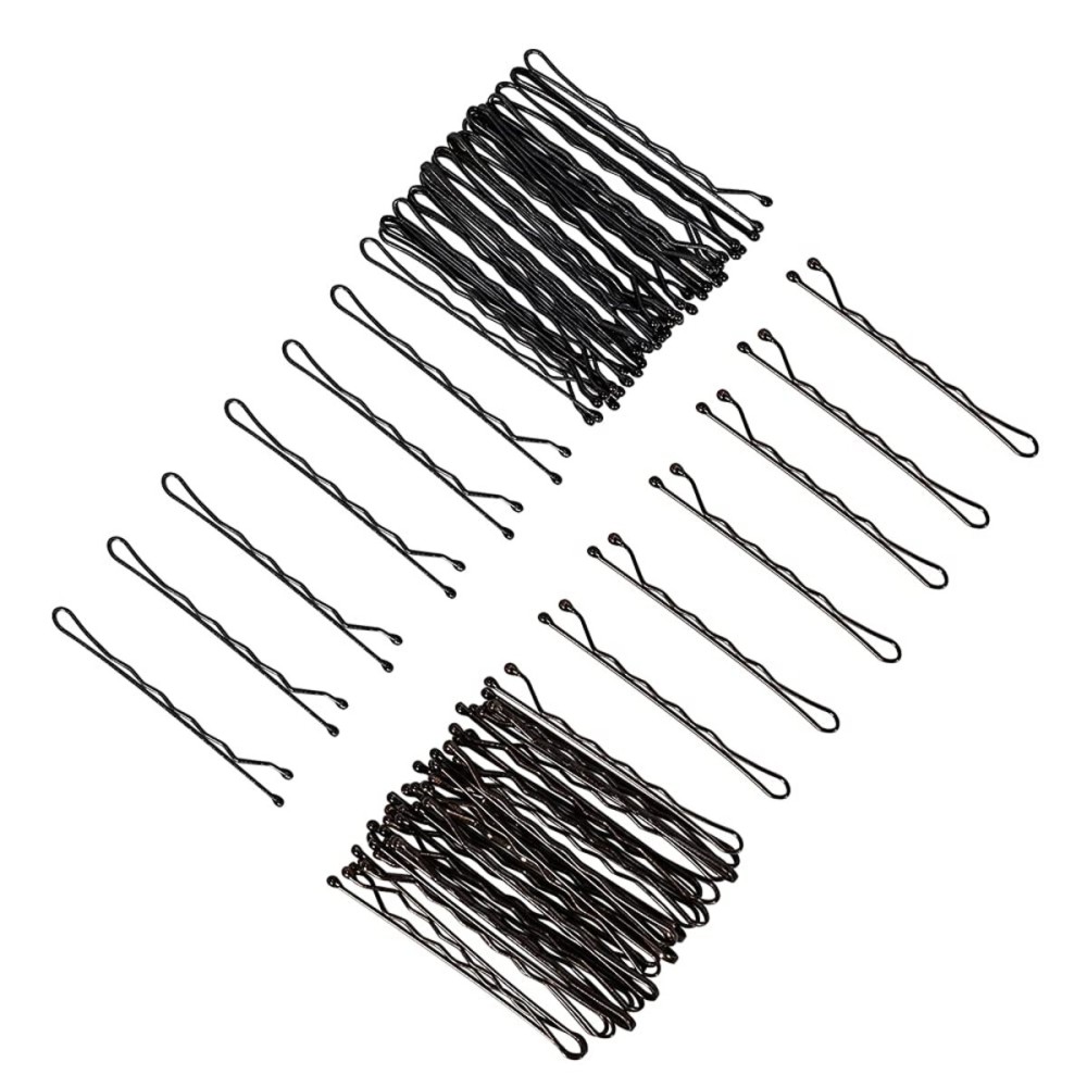 minihope Bobby Pin, Hair Pins Crimped Black and Brown, 2 Inches, 120 Count (Pack of 1) minihope Bobby Pin, Hair Pins Crimped Black and Brown, 2 Inches, 120 Count (Pack of 1)