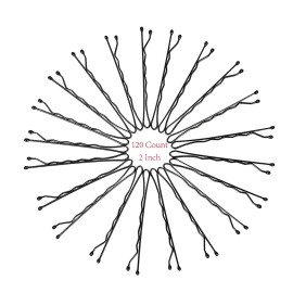 minihope Bobby Pin, Hair Pins Crimped Black and Brown, 2 Inches, 120 Count (Pack of 1) minihope Bobby Pin, Hair Pins Crimped Black and Brown, 2 Inches, 120 Count (Pack of 1)