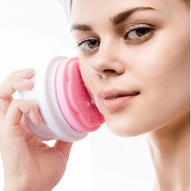 SoulBay Electric Body Brush with 5 Attachments: Rechargeable Back Brush IPX7 Long Handle Exfoliating Spin Scrubber for Shower Bathing Cleansing Wash Deep Cleaning SoulBay Electric Body Brush with 5 Attachments: Rechargeable Back Brush IPX7 Long Handle Exfoliating Spin Scrubber for Shower Bathing Cleansing Wash Deep Cleaning