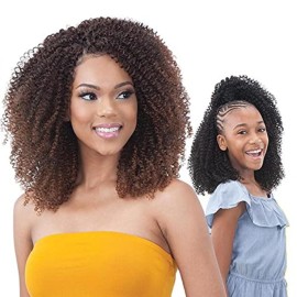 Freetress Braid Crochet and Latch Hook BOHO KINKY JR JUNIOR (3-Pack,2),1 Count (Pack of 1)