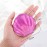 AUEAR, 4 Pack Glitter Shell Mirror Double-Sided Magnification Makeup Mini Portable Foldable Handheld Compact for Purse Handbag Pocket Women Colors