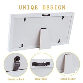 Baby Prints Handprint and Footprint Kit, Newborn Hand and Footprint Keepsake with 2 Safe Clean-Touch Inkless Ink Pad, Gift to New Parents or Baby Boys Girls Shower Registry