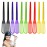 DIYstore, 10 PCS Plastic Hair Coloring Mixer,Hair Color Whisks Dye Cream Mixer,Tint Color Cream Colorful Spoon Applicator Hair Bleaching Highlight Tool for Home Barber Shop Salon