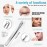 Anvirtue Universal Nose Hair Trimming Tweezers, Stainless Steel Eyebrow Trimmer, Friendly Round Tip, No Mirror Needed Easy Cut, for Noses, Sideburns, Brow, Body