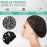 KETAR 4 Pcs Hair Nets for Sleeping - 5.5 x 7 Lightweight, Breathable Viscose Mesh Crochet Hair Net Cap - Smooth, Soft, Comfortable for Long-Term Wear, Handcrafted, Sizes May Vary by 0.5-1, 4 Colors