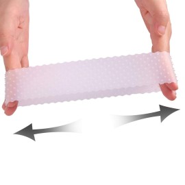 MapofBeauty 2 Pieces Non Slip Silicone wig Grip Band Headband Hold Wig Men Women Sports Yoga (White) MapofBeauty 2 Pieces Non Slip Silicone wig Grip Band Headband Hold Wig Men Women Sports Yoga (White)