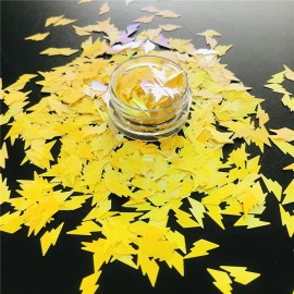 10 Grams/Pack - Lightning Shape Glitter - Festival Rave Beauty Makeup Face Body Nail Art Decoration C50R 10 Grams/Pack - Lightning Shape Glitter - Festival Rave Beauty Makeup Face Body Nail Art Decoration C50R