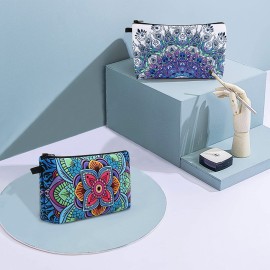 MAGEFY Makeup Bag Small Cosmetic Bag for Women Cute Makeup Pouch (2 packs Blue) MAGEFY Makeup Bag Small Cosmetic Bag for Women Cute Makeup Pouch (2 packs Blue)